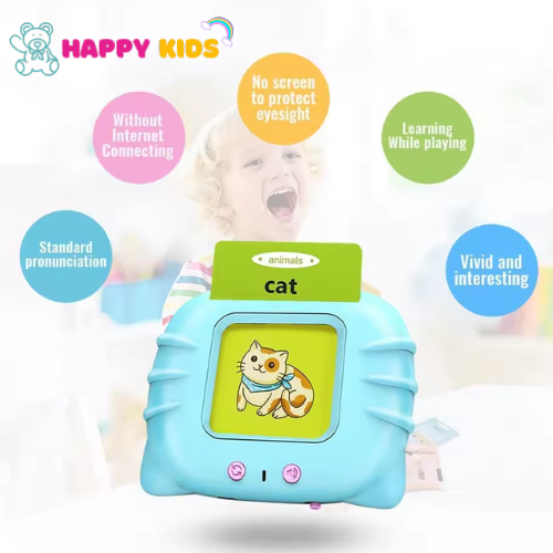 Happy Kids™ - Talking Flash Cards for Preschoolers